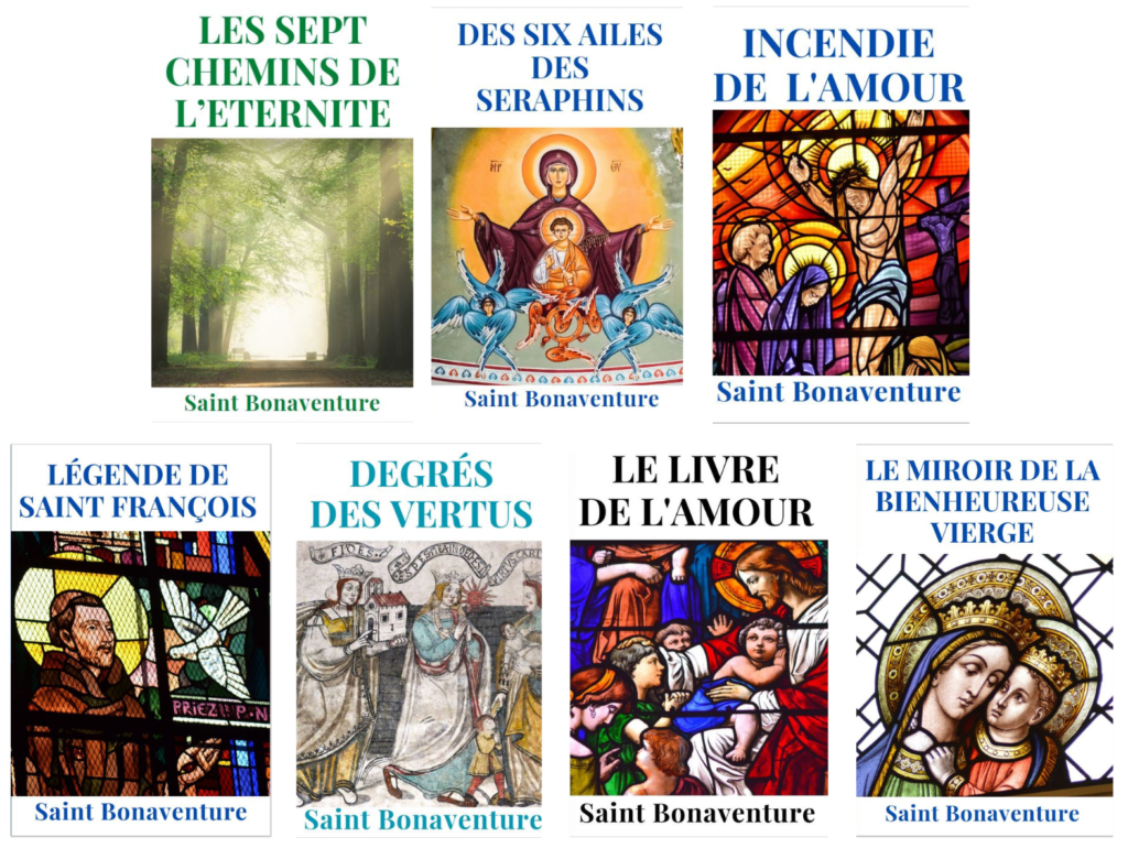 Découvrez notre collection de livres réédités de saint Bonaventure